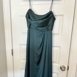 Waters emerald bridesmaid’s dress